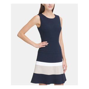 EUC Tommy Hilfiger Navy Color Block Dress size 20W